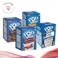 Kellogg's Pop Tarts Frosted 8 Pack / 384g - Chocolate, Cookies and Cream, Strawberry, Smores