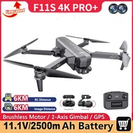 ❤️ 6KM 30Mins ❤️ Upgraded F11S 4K Pro+ Professional GPS Drone with 2-Axis Electronic Stabilization A