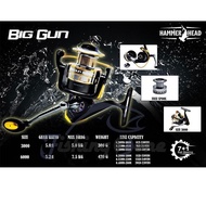Hammer head BIG GUN Reel power handle fishing reel spinning reel - 3000 7+1 Bb