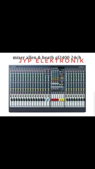MIXER AUDIO ALLEN &amp; HEATH GL 2400 24CH / GL2400 424 24 ( GRADE A )