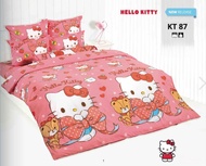 TOTO แท้ครบเซ็ต (หรือเฉพาะผ้านวมก็ได้) ชุดปูที่นอนโตโต้ 3.5/5/6 ฟุต + นวมใหญ่หนา ลายการ์ตูนลิขสิทธิ์