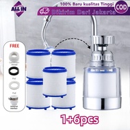 7PCS/set Water Filter Faucet/ Water Filter ToolWater Filter/ Faucet Filter Water Purifier For Kitche