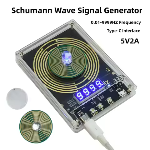 0.01-99999HZ Schumann Wave Generator Pure Sine Frequency Modulation Resonance Ultra-Low Frequency Pu
