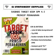 SASBADI SPM4.5 TARGET KSSM PRINSIP PERAKAUNAN TINGKATAN 4&5