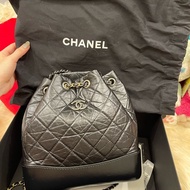 Chanel羊皮流浪後背包啊