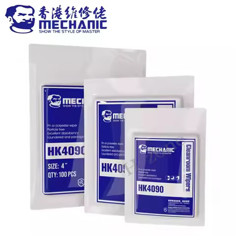MECHANIC HK4090 Soft Cleanroom wiper cleaning Non Dust Cloth Dust Free Paper Clean LCD Repair cloth 