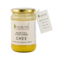 Praakritik Organic Desi Gir Cow's A2 Vedic Churned Ghee 1l