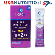 Bột điện giải cải thiện giấc ngủ Unilever Liquid IV Sleep Multiplier : Hộp 10 gói