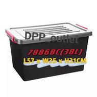 38L Century Storage box(7886) /Box serbaguna/Bekas simpanan