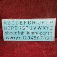 Butterfly Ruler Alphabet & Wording Templates Butterfly Alphabet Letter Ruler/