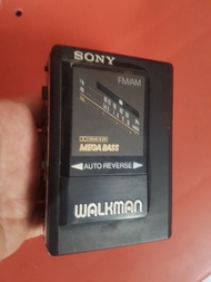 Sony Walkman 收音機 隨身聽 WM-AF604/BF604 收音機可以聽 要換膠圈才能聽卡帶 錄音帶