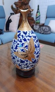 鶯歌故宮台華窯製作描金花瓶