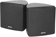 Rockville Cube Pair of 3.5" Black Commercial 70v Swivel Wall Mount Speakers
