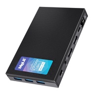 MeLE Quieter3C Fanless Mini PC, Win 11 Pro, Intel Celeron N5105, 16GB RAM, 512GB ROM, Full-Function 