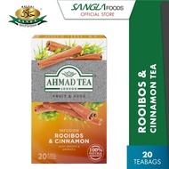 Ahmad Tea Rooibos & Cinnamon (20 Teabags) Halal Certified