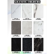 Hpl No Taco Aica Granite Colours Witon Warna Keramik Ceramic Granit