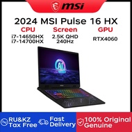 2025 Msi Pulse 16 Hx Gaming Laptop 16 Inci Qhd 2.5k 240hz Ips Skrin Netbook I7-14700hx 32gb 2tb Rtx4