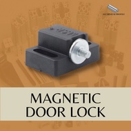 Siap Kirim Magnetic Door Lock Kunci Pintu Magnet Aluminium Profile