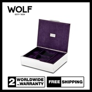 กล่องหมุน กล่องนาฬิกา WOLF1834 รุ่น Silver Watch Jewellery And Legacy Box (Silver)