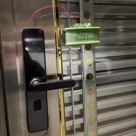 Funny Prank Doorbell Claymore Replica 3D Printed Novelty Decor For Home Office Party Conversation St