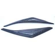 Nmax Aerox Accessories Aerox Aerox 155 Black Carbon Headlight Cover