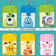 [SG Ready Stock] Ezlink Card Holder with Zipper Doraemon Totoro Cony Pikachu Batman and more