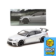 Tarmac Works Mercedes Benz C63 AMG Coupe Black Series Silver Metallic 1/64 T64G-009-SL