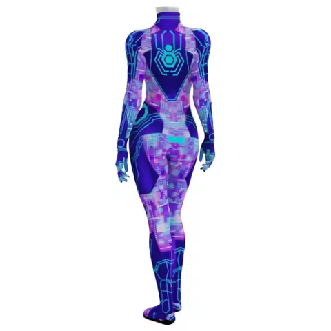 qq 123Across the Spider Byte Cosplay Superhero 3D Printed Spandex Disfraces Para Fallout 4 Bodysuits