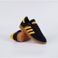 Sepatu   Adidas  Handbal Spezial Core Black Yelow Gold 100% Original