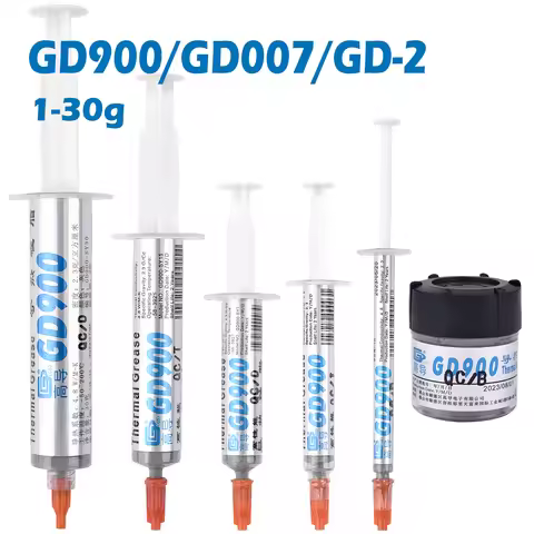 GD900 GD007 GD-2 Thermal Conductive Grease Paste Silicone Plaster for Heat Sink Compound For Cpu GPU