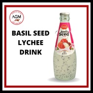AGM BASIL SEED LYCHEE DRINK 290ML