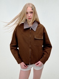 STYLIST -  Aera Blazers/Jackets-006 เสื้อเเจ็คเก็ตเเขนยาวสก็อต