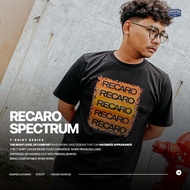 RECARO SPECTRUM modified autowear premium RECARO seat t-shirt RECARO SPECTRUM car t-shirt