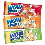 Wow Instant Spaghetti Instant Spaghetti Pasta Instant 80g - Meaty Bolognese | Creamy Carbonara | Agl