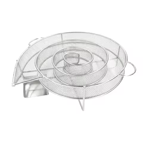 Cold Smoke Generator For BBQ Grill Or Smoker Wood Dust Hot And Cold Smoking Salmon Meat Burn Cooking