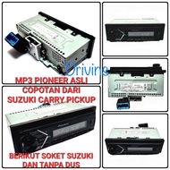 SUZUKI Original Pioneer Single Din Mp3 Car Head Unit Tape Removed from Carry PickupSUZUKI Pioneer Ca