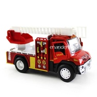 Miniature Diecast Toy LED Sound Metal Fire Truck