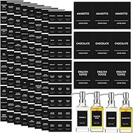 118 Pieces Coffee Syrup Labels Coffee Bar Labels Minimalist Labels Stickers for Organization Labels 