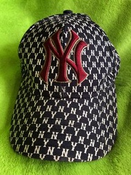 MLB New York Yankees 滿版logos 棒球帽韓國版韓國製造