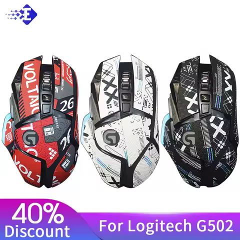 Anti-slip Handmade Mouse Sticker For Logitech G502 Hero Wireless Skin Sticker Side Sweat Pad G502 PC