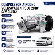 VOLKSWAGEN POLO 2018' / COMPRESSOR AIRCOND C/W CLUTCH / (SV6VDG) 6PK