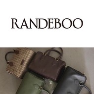 2022新款預購 🇯🇵日系品牌RANDEBOO RB 素色 boston bag 波士頓包 手提包