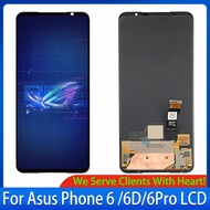 6.78" Original AMOLED For Asus ROG 6 Phone 6 Pro 6Pro AI2201_C LCD Display Screen+Touch Panel Digiti