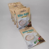 HARGA GROSIR AGEN White Koffie Kopi Luwak Coffee 3 in 1 Instant 1 Renceng isi 8  Sachet Original New