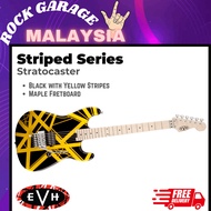 EVH Striped Series Stratocaster Electric Guitar Maple FB