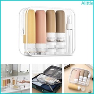 Alia Leakproof Silicone Toiletry Bottle Multiple Size Option Soft Containers Wide Mouth Portable For
