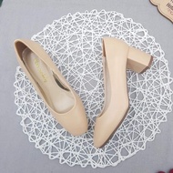 Giày cao gót 5 phân mũi vuông gót trụ