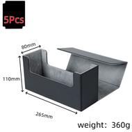 [SG STOCK]Graded Card Storage Case | Toploader Box Magnetic Case TCG PU Leather PSA Slab BGS One Tou