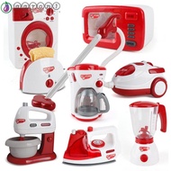 AARON1 Simulation Kitchen Toy, Small Cooking Toy Simulation Electric Appliances, Coffee Maker Kitchen Utensils Plastics Mini Appliances Toy Pretend Play