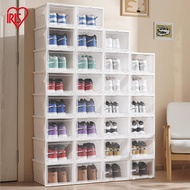 爱丽思（IRIS） 鞋盒aj鞋盒子手办透明收纳盒鞋架收纳箱鞋柜男士球鞋皮鞋整理丝 【44码/AJ中高帮】8只装